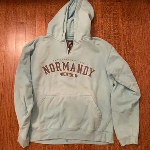 Women’s blue XS vintage beach sweatshirt